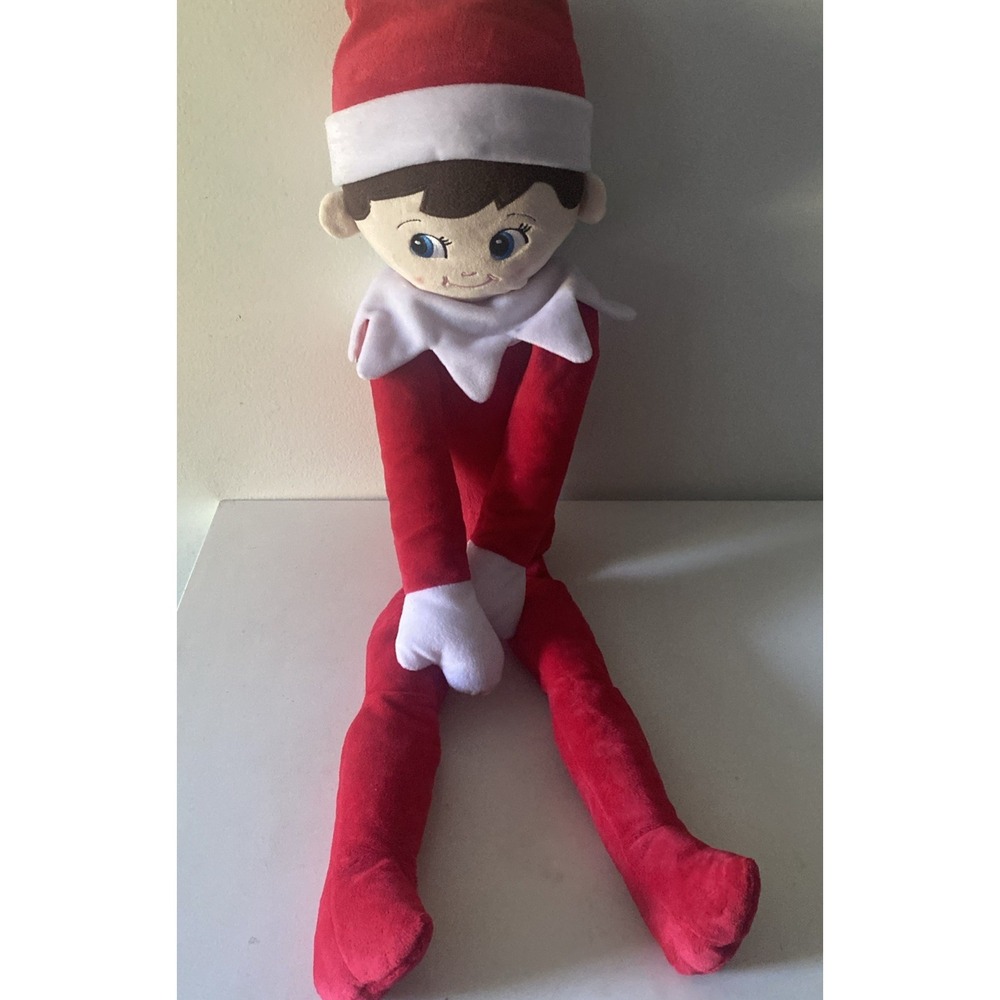 Elf on the Shelf LARGE  27" Plushee Pals Huggable PLUSH Boy elf